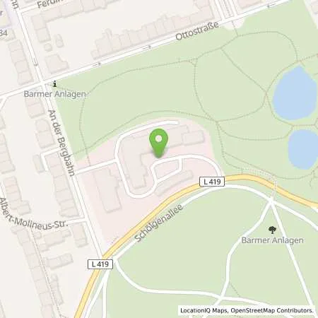 Standortübersicht der Tankstelle EMobility Netzwerk Deutschland GmbH in 42289 Wuppertal