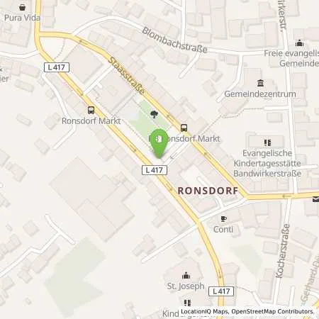 Standortübersicht der Tankstelle WSW Energie & Wasser AG in 42369 Wuppertal