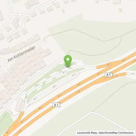 Standortübersicht der Tankstelle EnBW mobility+ AG und Co.KG in 42389 Wuppertal