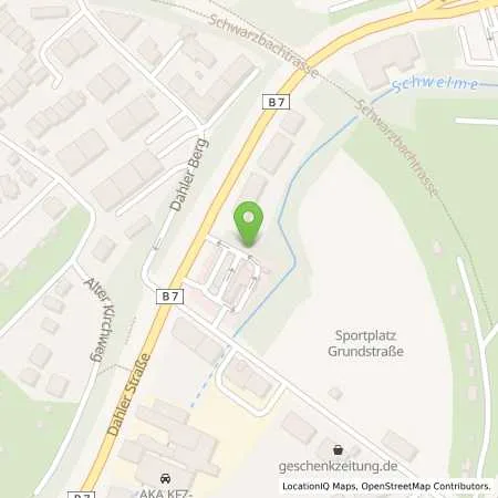 Standortübersicht der Tankstelle EnBW mobility+ AG und Co.KG in 42389 Wuppertal