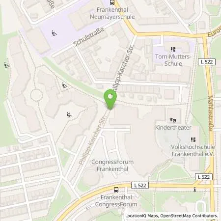 Standortübersicht der Tankstelle EnBW mobility+ AG und Co.KG in 67227 Frankenthal