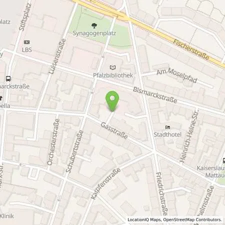 Standortübersicht der Tankstelle SWK Stadtwerke Kaiserslautern Versorgungs-AG in 67655 Kaiserslautern