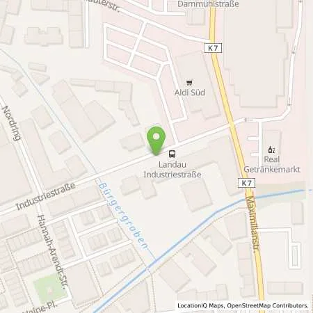 Standortübersicht der Tankstelle Allego GmbH in 76829 Landau
