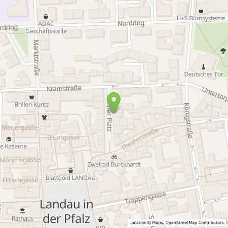 Standortübersicht der Tankstelle EnergieSüdwest AG in 76829 Landau