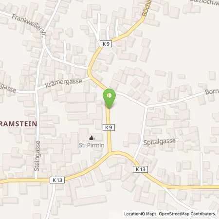 Standortübersicht der Tankstelle EnergieSüdwest AG in 76829 Landau