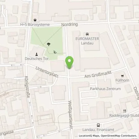 Standortübersicht der Tankstelle EnergieSüdwest AG in 76829 Landau