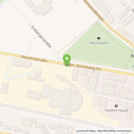 Standortübersicht der Tankstelle Technische Werke Ludwigshafen AG in 67059 Ludwigshafen