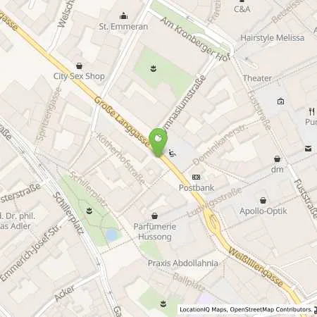 Standortübersicht der Tankstelle Mainzer Stadtwerke AG in 55116 Mainz