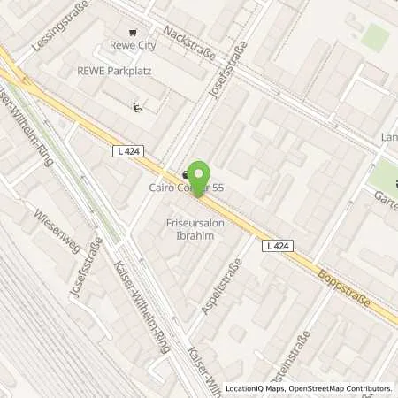 Standortübersicht der Tankstelle Mainzer Stadtwerke AG in 55118 Mainz