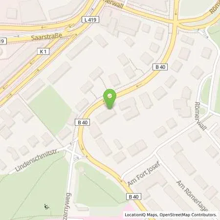 Standortübersicht der Tankstelle Lindner Hotels AG / me and all hotel Mainz in 55131 Mainz