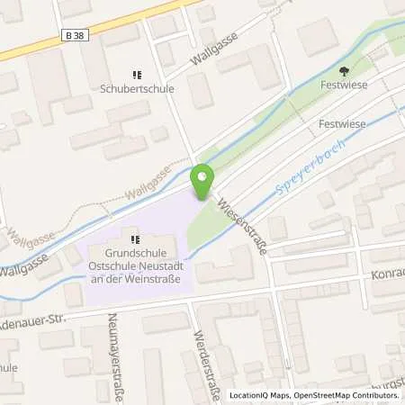 Standortübersicht der Tankstelle Stadtwerke Neustadt an der Weinstraße GmbH in 67433 Neustadt