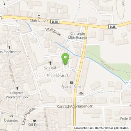 Standortübersicht der Tankstelle Stadtwerke Neustadt an der Weinstraße GmbH in 67433 Neustadt