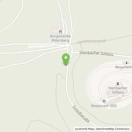 Standortübersicht der Tankstelle Stadtwerke Neustadt an der Weinstraße GmbH in 67434 Hambach