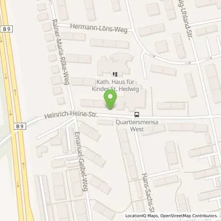 Standortübersicht der Tankstelle Stadtwerke Speyer GmbH in 67346 Speyer