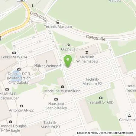 Standortübersicht der Tankstelle BürgerEnergieGenossenschaft Kraichgau eG in 67346 Speyer