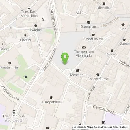 Standortübersicht der Tankstelle SWT Parken GmbH in 54290 Trier