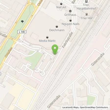 Standortübersicht der Tankstelle SWT Parken GmbH in 54290 Trier