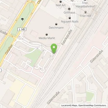 Standortübersicht der Tankstelle SWT Parken GmbH in 54290 Trier