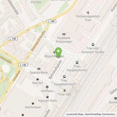 Standortübersicht der Tankstelle SWT Parken GmbH in 54291 Trier