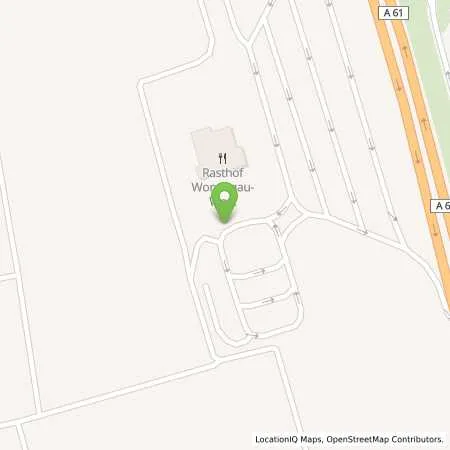 Standortübersicht der Tankstelle EnBW mobility+ AG und Co.KG in 67547 Worms