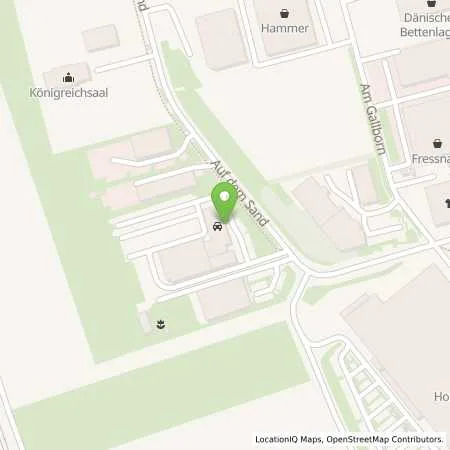 Standortübersicht der Tankstelle Cloppenburg GmbH in 67547 Worms