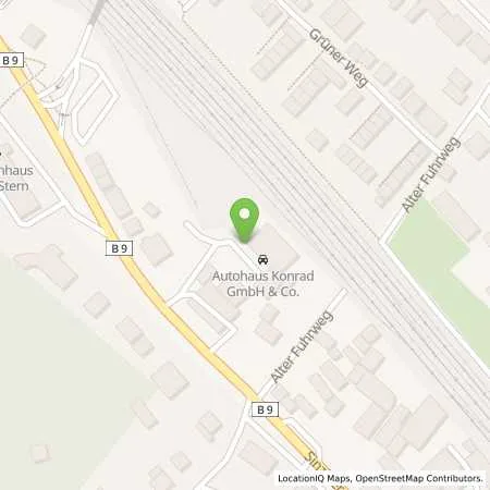 Standortübersicht der Tankstelle Autohaus Konrad GmbH & Co. KG in 53424 Remagen