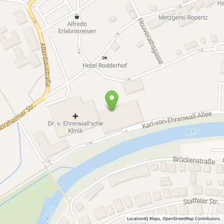 Standortübersicht der Tankstelle Dr. von Ehrenwallsche Klinik in 53474 Ahrweiler