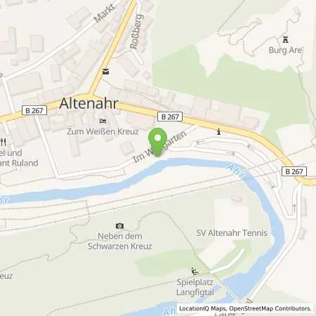 Standortübersicht der Tankstelle innogy SE in 53505 Altenahr