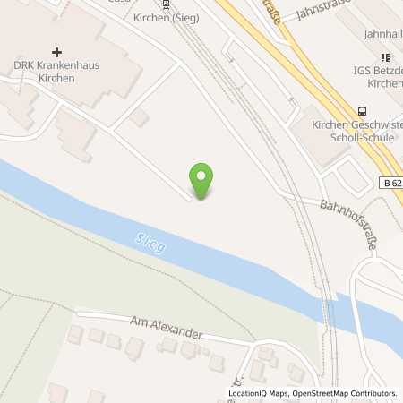 Standortübersicht der Strom (Elektro) Tankstelle: EAM Netz GmbH in 57548, Kirchen