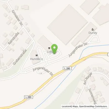 Standortübersicht der Tankstelle Lidl Dienstleistung GmbH & Co. KG in 57548 Kirchen