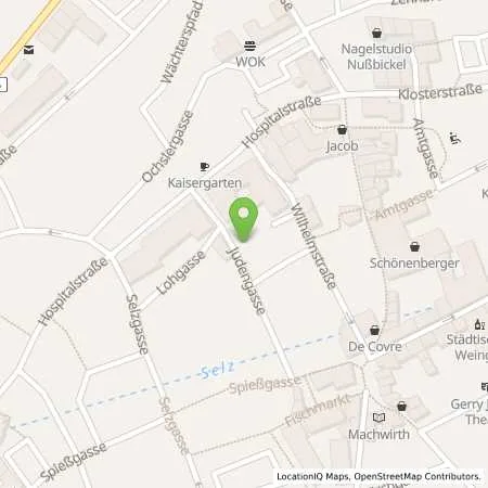 Standortübersicht der Tankstelle e-rp GmbH in 55232 Alzey