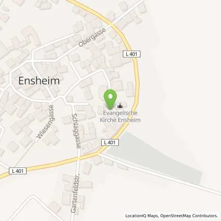 Standortübersicht der Tankstelle Energie- und Servicebetrieb Wörrstadt (AöR) in 55232 Ensheim