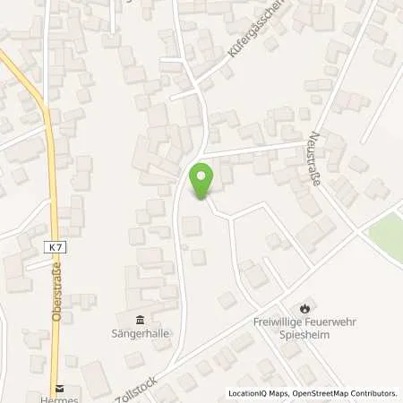 Standortübersicht der Tankstelle Energie- und Servicebetrieb Wörrstadt (AöR) in 55288 Spiesheim