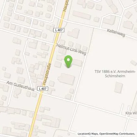 Standortübersicht der Tankstelle Energie- und Servicebetrieb Wörrstadt (AöR) in 55288 Armsheim