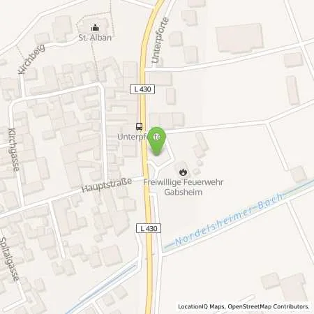 Standortübersicht der Tankstelle Energie- und Servicebetrieb Wörrstadt (AöR) in 55288 Gabsheim