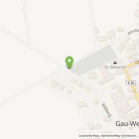 Standortübersicht der Tankstelle Energie- und Servicebetrieb Wörrstadt (AöR) in 55578 Gau-Weinheim