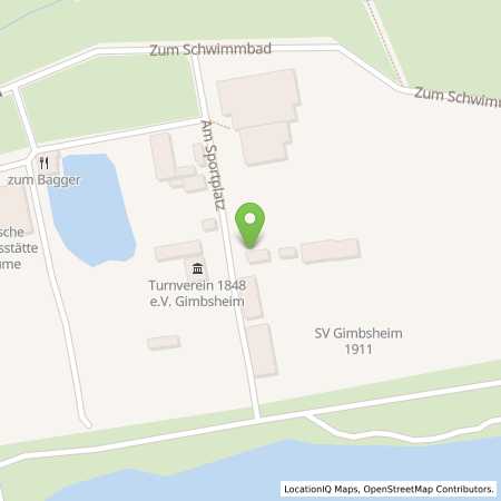 Standortübersicht der Strom (Elektro) Tankstelle: EWR AG in 67578, Gimbsheim