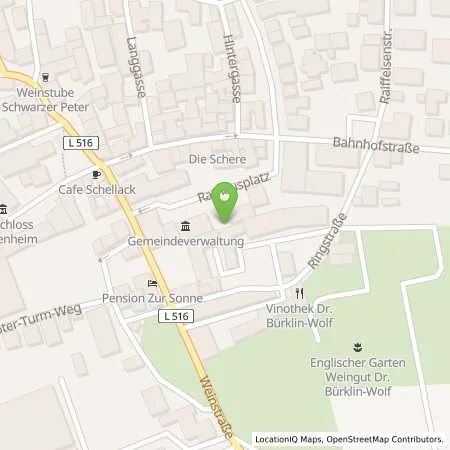 Standortübersicht der Tankstelle Stadt Wachenheim -Eigenbetrieb Stadtwerke- in 67157 Wachenheim