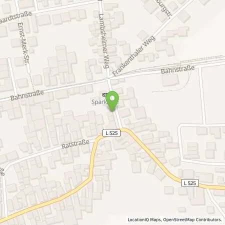 Standortübersicht der Tankstelle Pfalzwerke AG in 67158 Ellerstadt