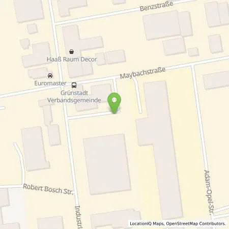 Standortübersicht der Tankstelle Verbandsgemeinde Leiningerland in 67269 Grünstadt