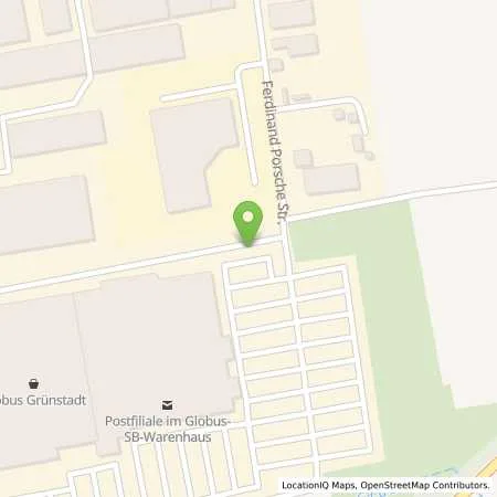 Standortübersicht der Tankstelle amperio GmbH in 67269 Grünstadt