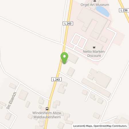 Standortübersicht der Strom (Elektro) Tankstelle: innogy SE in 55452, Windesheim