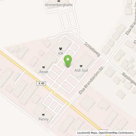 Standortübersicht der Tankstelle ALDI SÜD in 55559 Bretzenheim
