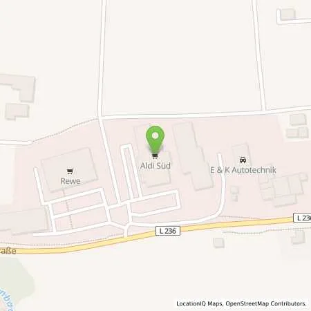 Standortübersicht der Tankstelle ALDI SÜD in 55593 Rüdesheim (Nahe)