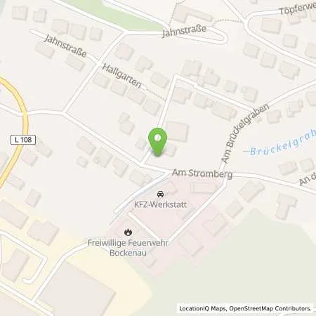 Standortübersicht der Tankstelle innogy SE in 55595 Bockenau