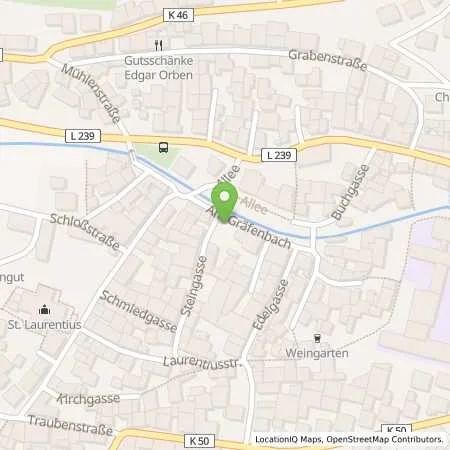 Standortübersicht der Tankstelle innogy SE in 55595 Wallhausen