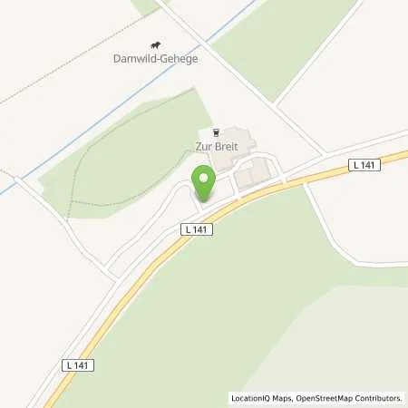 Standortübersicht der Tankstelle innogy eMobility Solutions GmbH in 54516 Wittlich