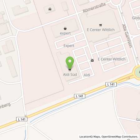 Standortübersicht der Strom (Elektro) Tankstelle: ALDI SÜD in 54516, Wittlich