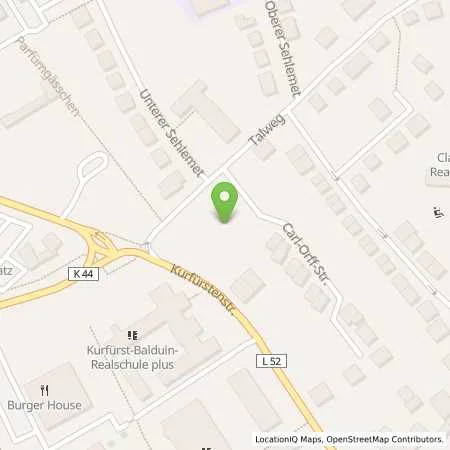 Standortübersicht der Tankstelle Autohaus Scheider GmbH in 54516 Wittlich