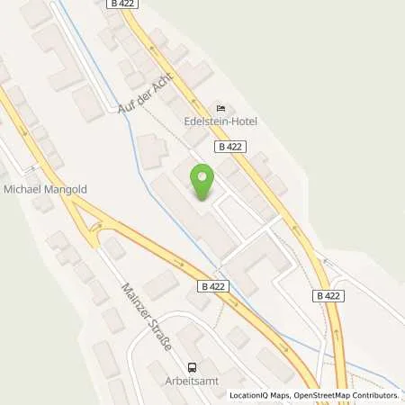 Standortübersicht der Tankstelle OIE AG in 55743 Idar-Oberstein